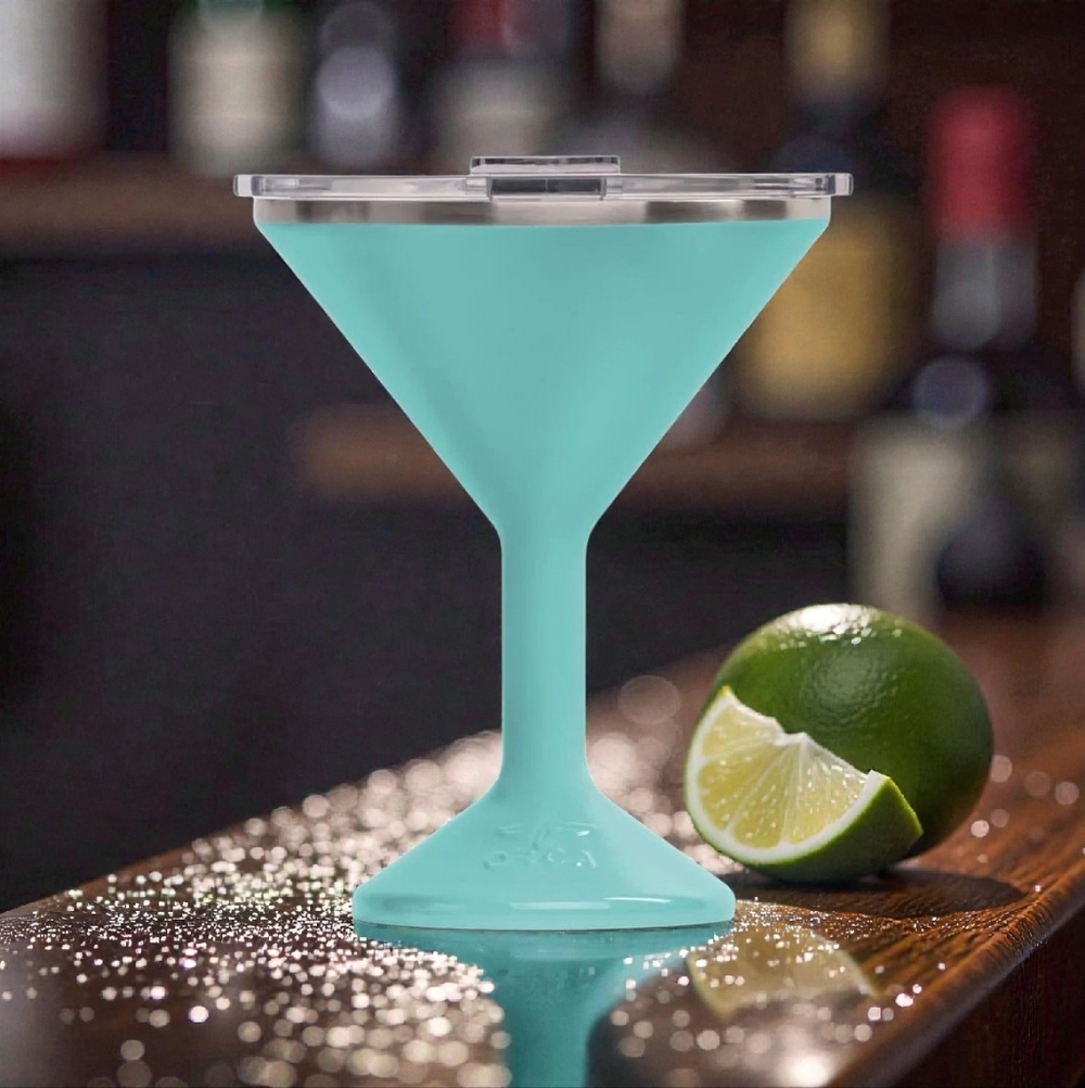 ORCA Tini 13oz Stainless Steel Martini Glass  Temperature Insulated Tumbler
